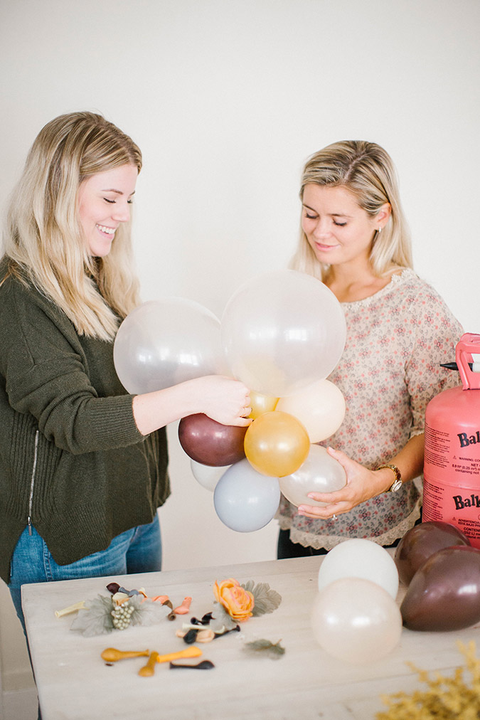 DIY balloon arch with Balloon Time on LaurenConrad.com