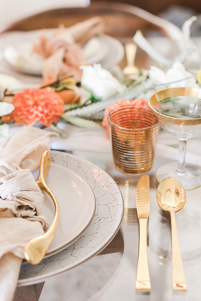 fall brunch tablescape ideas via LaurenConrad.com