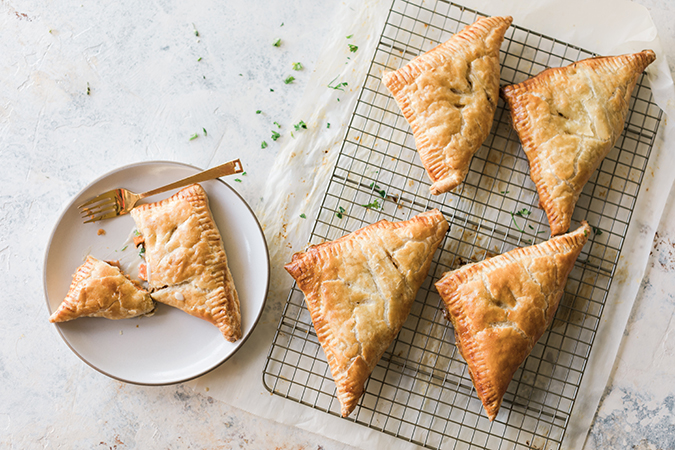 turkey pot pie hand pies via LaurenConrad.com