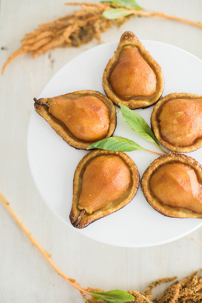 warm baked pear pies for fall via LaurenConrad.com