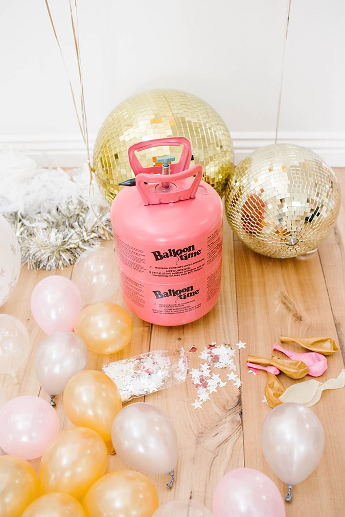 New Year's Eve with Ballon Time on LaurenConrad.com
