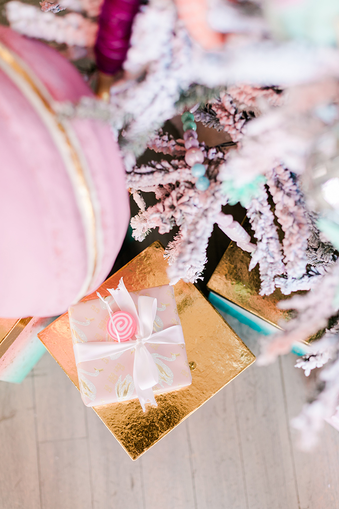 pink candyland christmas tree