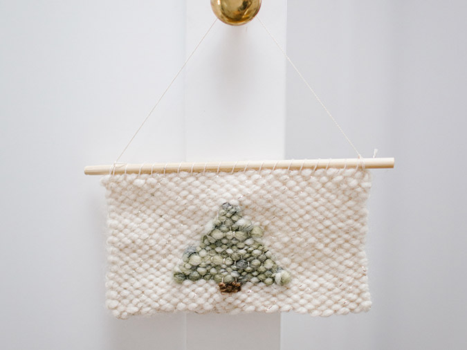 DIY woven wall hanging tutorial via LaurenConrad.com