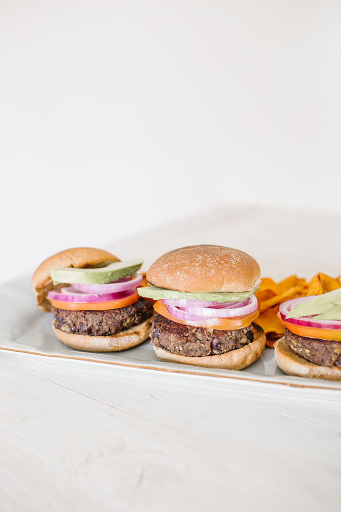 homemade black bean burgers recipe