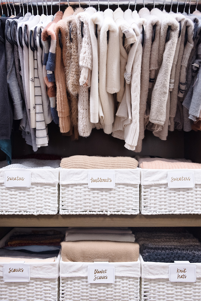 Reorganized the bathroom closet with clear labeled bins : r/organization