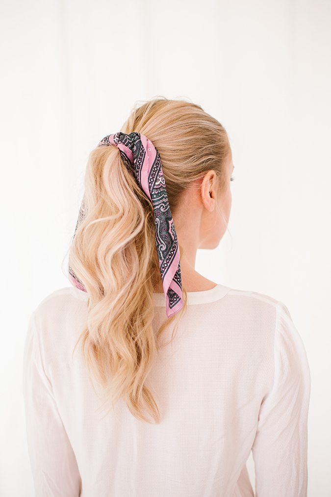 Style Guide: 5 Ways to Style a Scarf This Spring - Lauren 