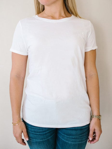 womens white tee shirt pack