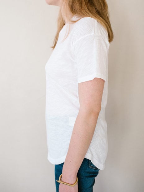 perfect white t shirt women