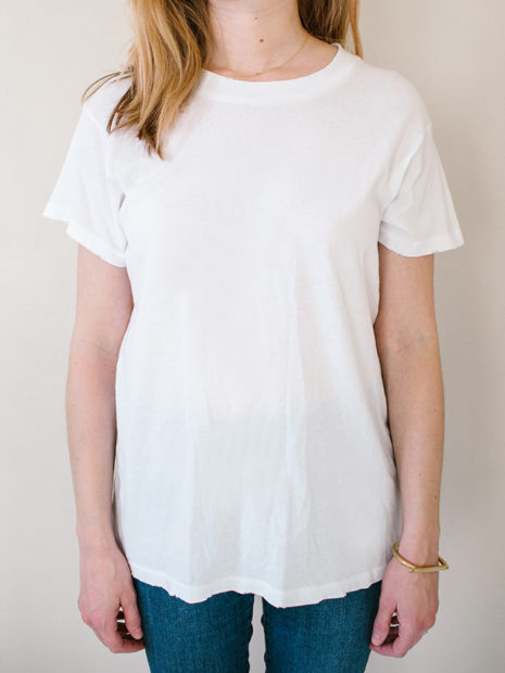 Style Guide: The Perfect White T-Shirt - Lauren Conrad