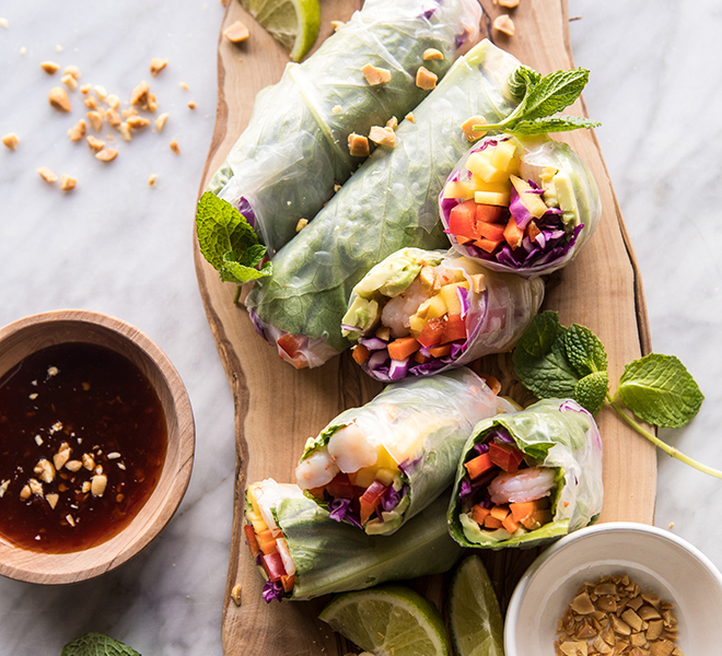 Recipe Box: Shrimp and Mango Summer Rolls