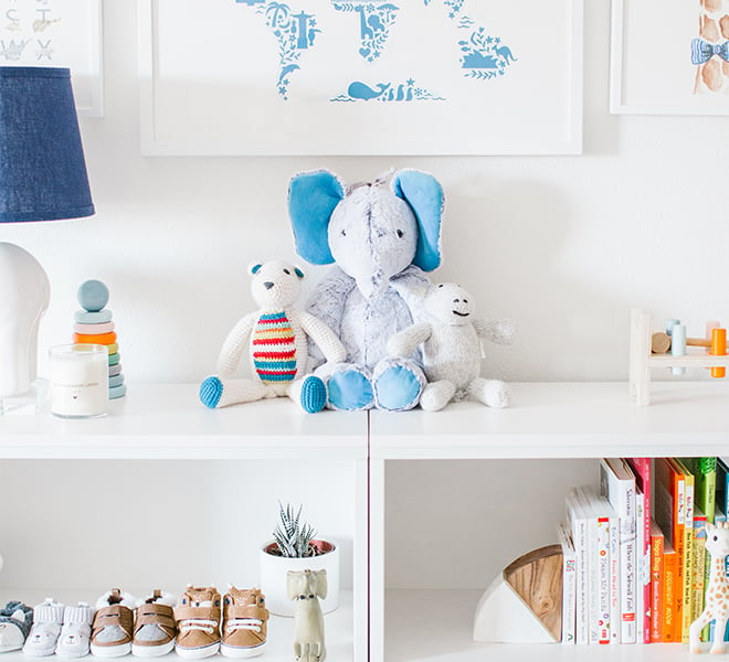 Home Makeover: A Light and Bright Animal Themed Nursery