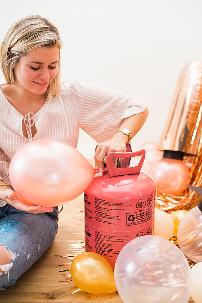 graduation party DIY with Balloon Time