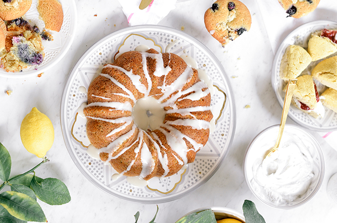 Lemon Poppy Seed Bundt Cake - Belle of the Kitchen