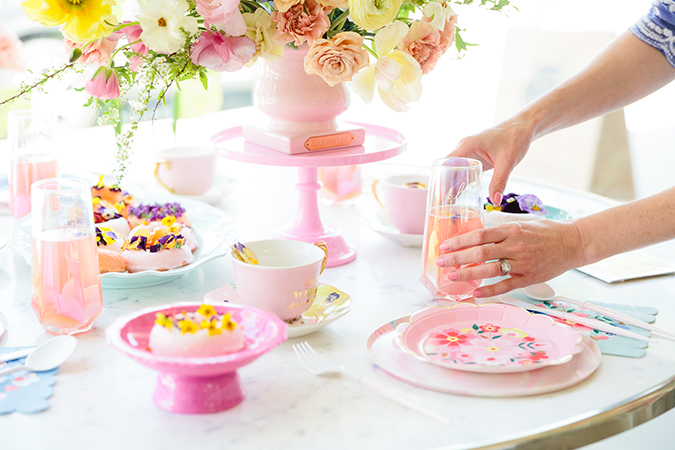 A Bright & Colorful Floral Mother’s Day Celebration