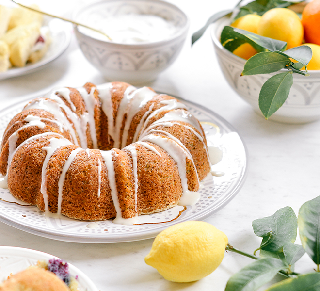 Lemon Poppy Seed Bundt Cake Recipe: Easy Cake Mix Recipe