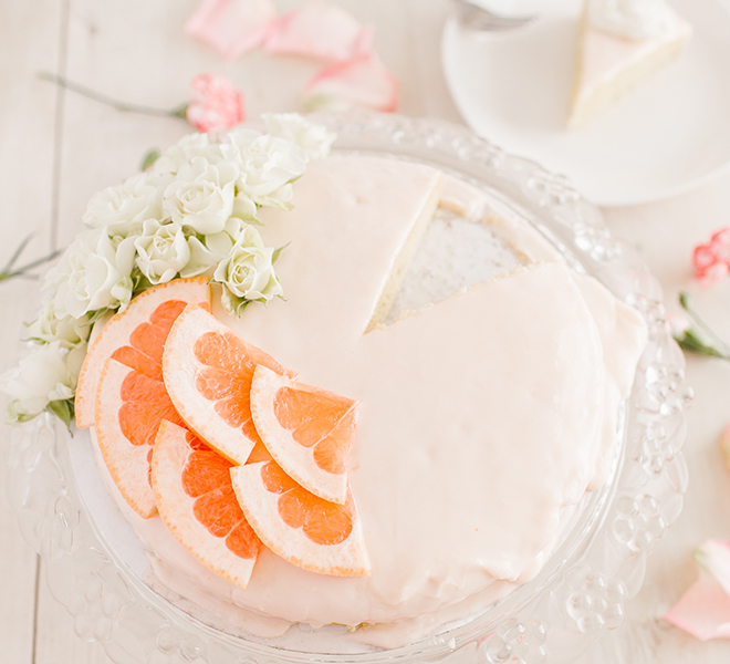 Edible Obsession: Grapefruit Cake