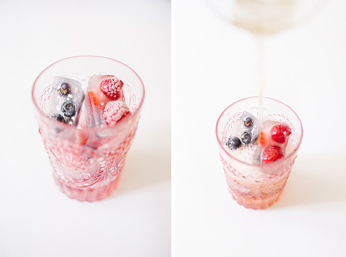 DIY memorial day ice cubes via laurenconrad.com