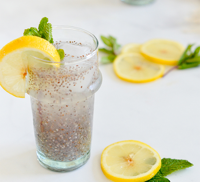 Lovely Libations: Healthy Chia Seed Lemonade