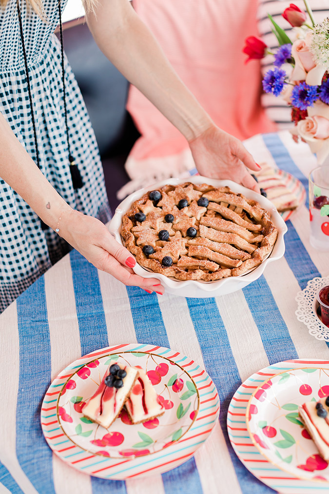 fourth of july inspired desserts via laurenconrad.com