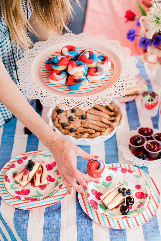 fourth of july inspired desserts via laurenconrad.com