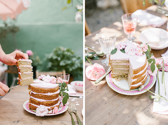 pretty pink rosé tasting picnic via laurenconrad.com