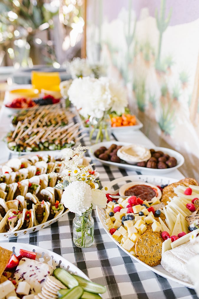 a bee-themed first "bee-day" party via laurenconrad.com