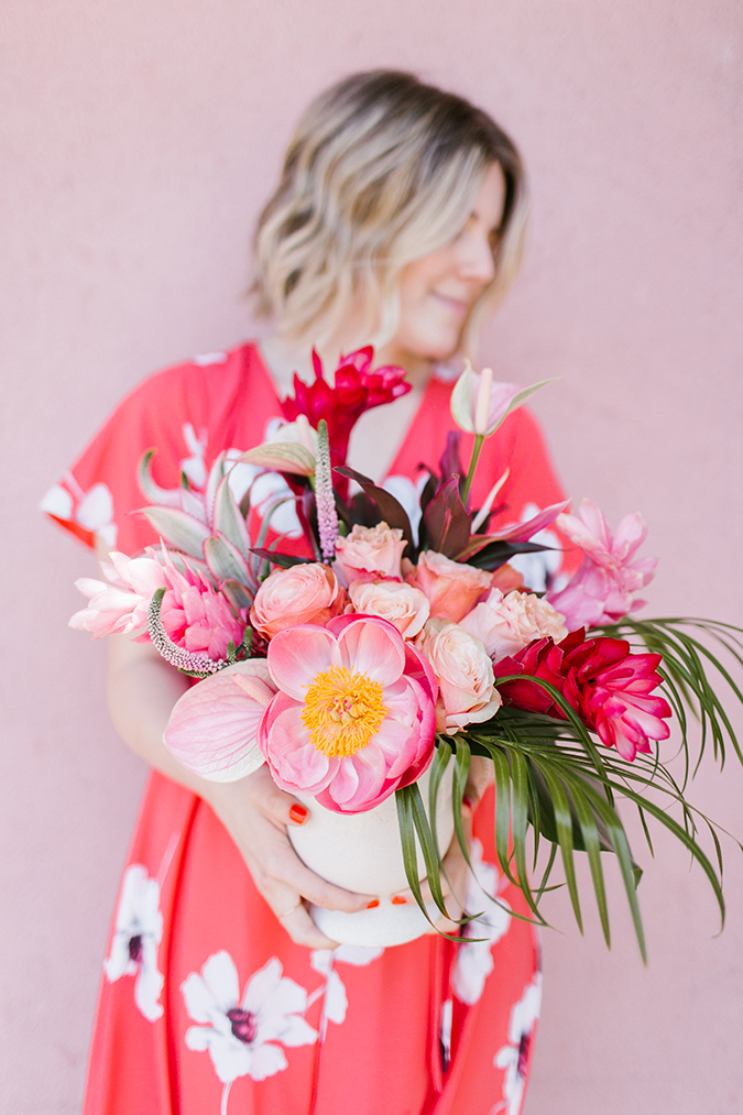 tropical flamingo themed party via laurenconrad.com