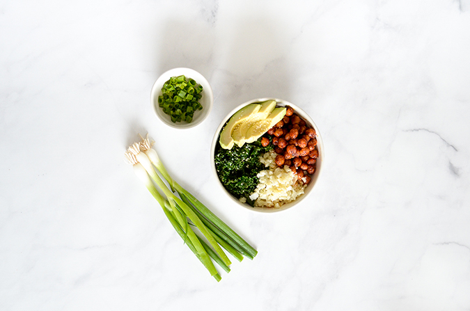 harissa chickpea bowl via laurenconrad.com