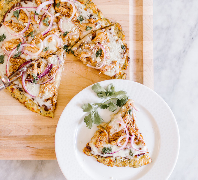 Recipe Box: Cauliflower Crust BBQ Chicken Pizza