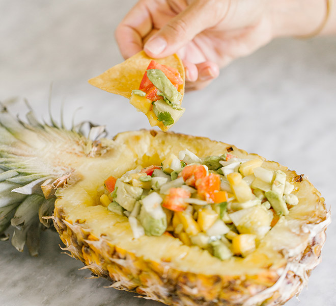 Recipe Box: Pineapple Mango Salsa in a Pineapple Bowl