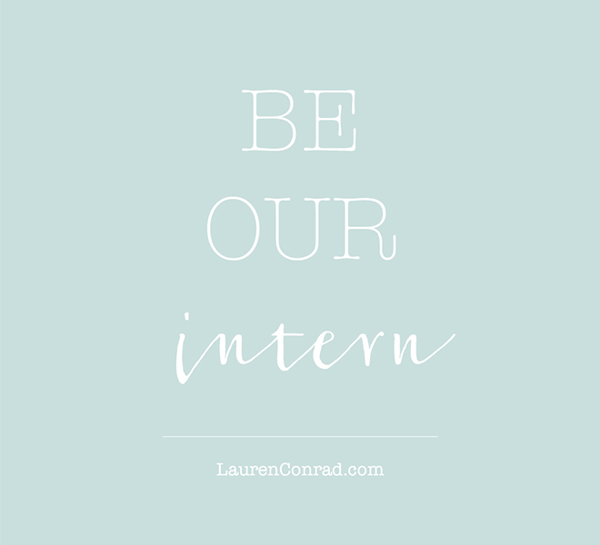 Internship Tips From The Hills- Lauren Conrad Advice