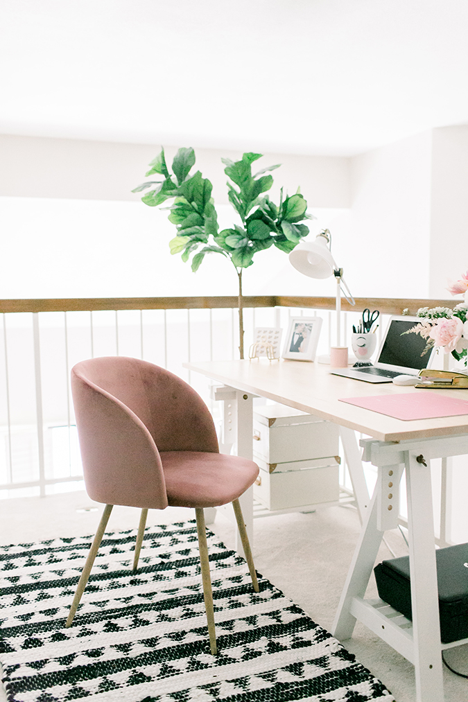 POPPYjack Shop's stylish home office makeover via laurenconrad.com