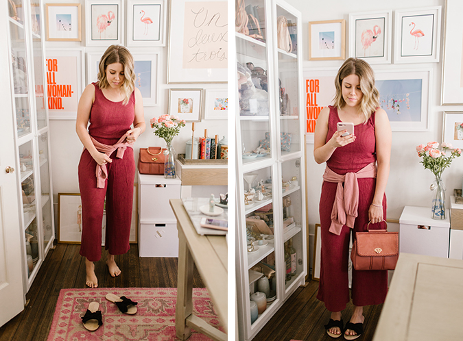 work from home wardrobe via laurenconrad.com