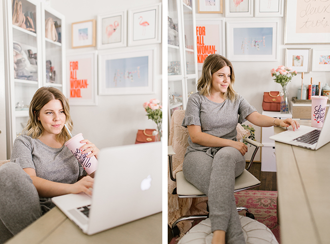 work from home wardrobe via laurenconrad.com