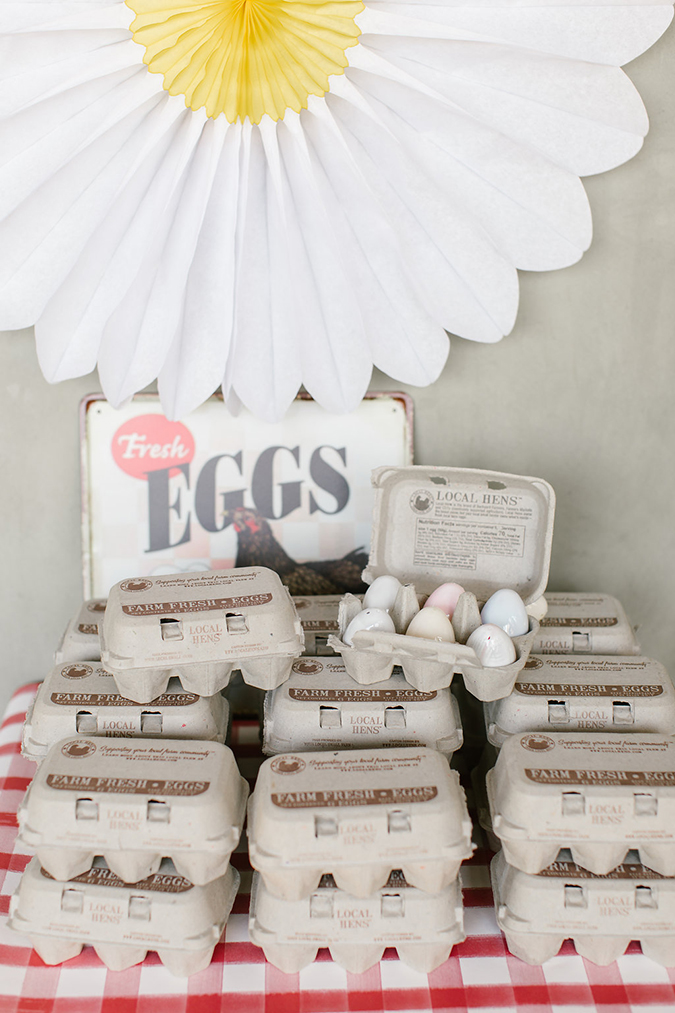 chicken themed birthday party via laurenconrad.com