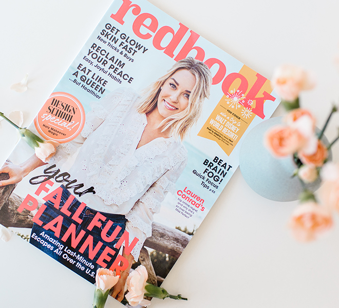 Here & There: My October Redbook Cover