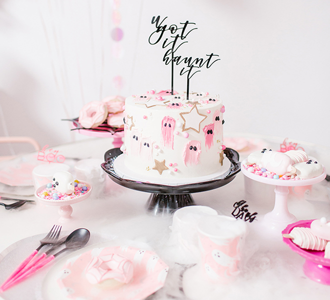 Party Planning: A Blush Pink Halloween Party