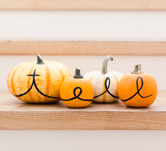 Inspired Idea: Personalized Pumpkins