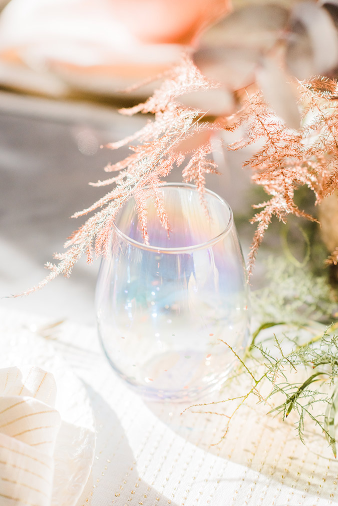 A Pastel Holiday Tablescape with LC Lauren Conrad | via LaurenConrad.com