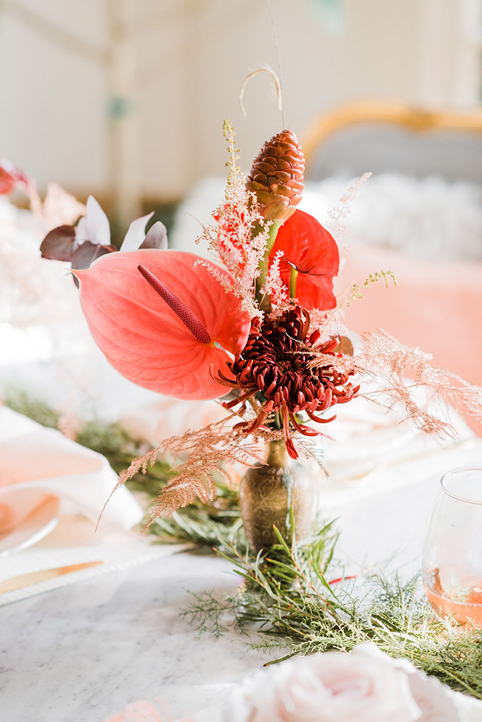 A Pastel Holiday Tablescape with LC Lauren Conrad | via LaurenConrad.com