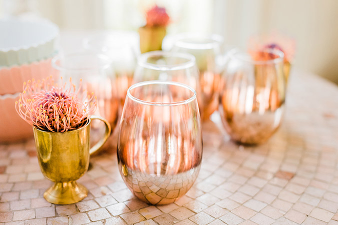 A Pastel Holiday Tablescape with LC Lauren Conrad | via LaurenConrad.com