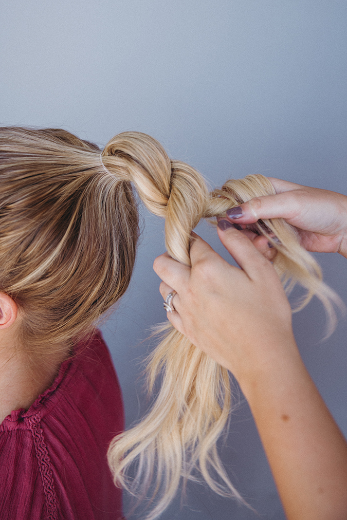 Easy Mini Top Knots Hairstyle For Your Little Girl This Spring