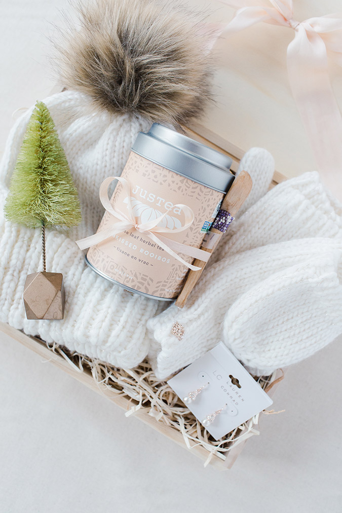 how to build the perfect gift box via laurenconrad.com