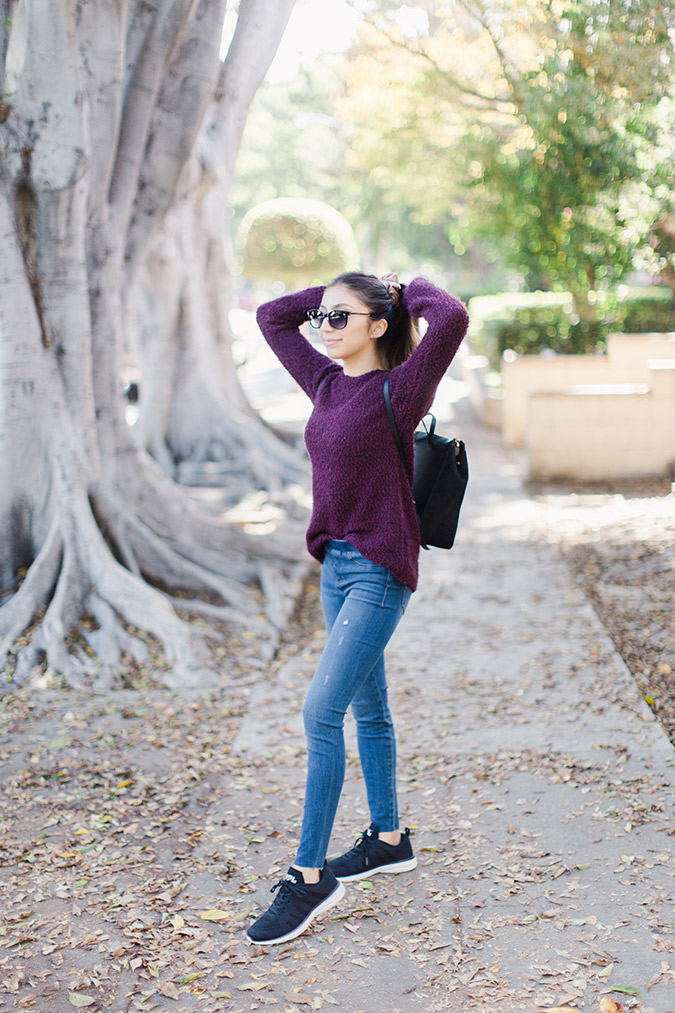 3 ways to style a cozy sweater