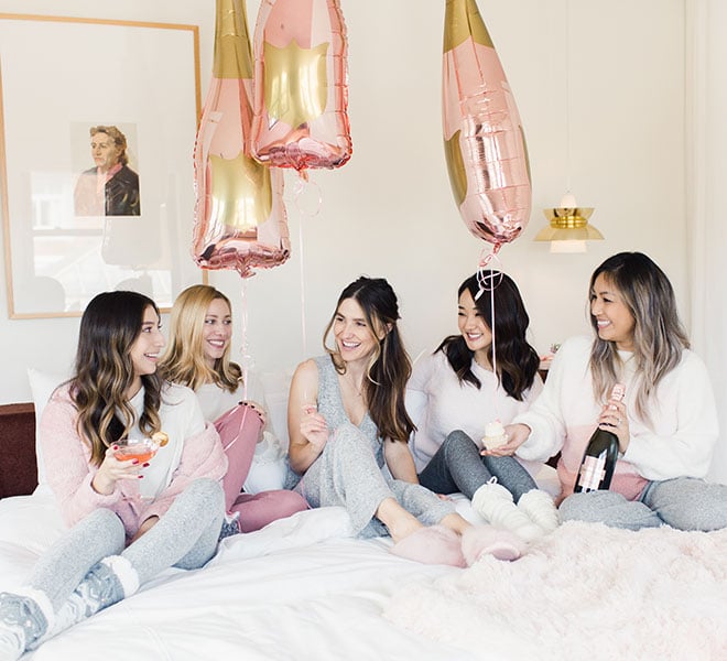 Party Planning: An NYE Champagne Pajama Party
