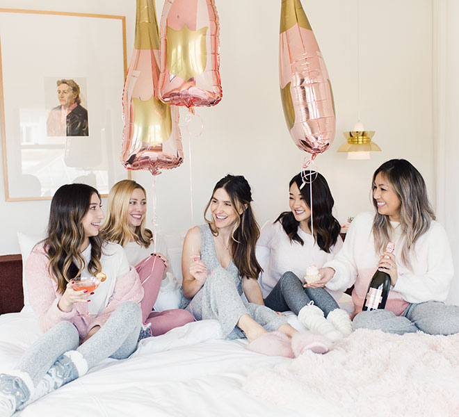 Party Planning: An NYE Champagne Pajama Party - Lauren Conrad