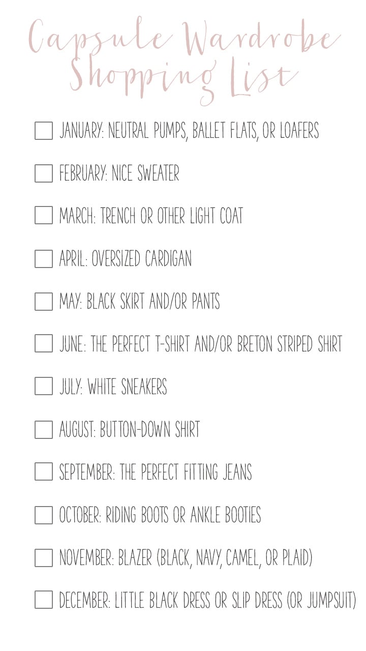 fall capsule wardrobe checklist 2021