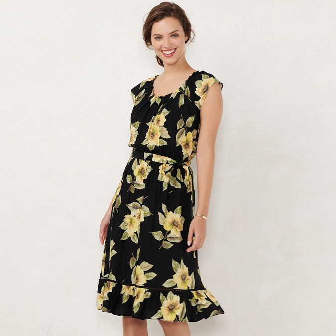 LC Lauren Conrad Lucia Blooms pattern