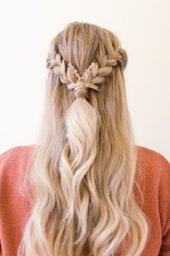 lauren conrad updo braid