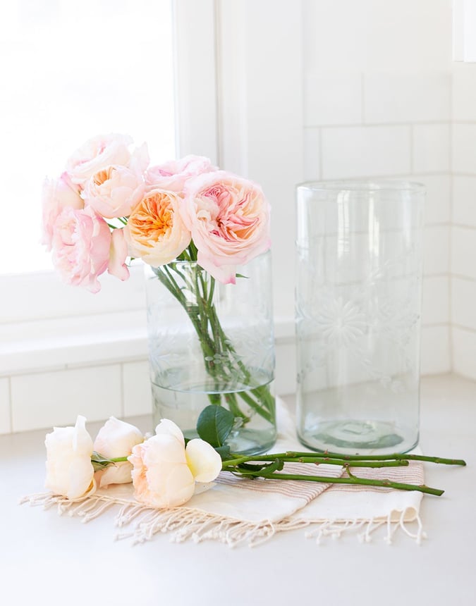 The Little Market Clear Glass Vase